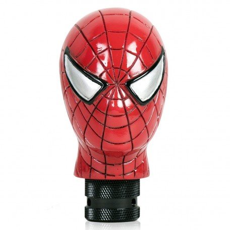 Gear Shift Knobs for all cars (Spider man Design, Red) Image 