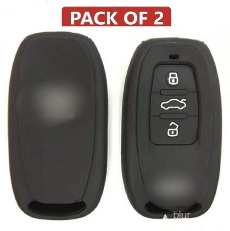 a4l q5 Silicone Key Case Cover For Audi (Pack of 2) Image 