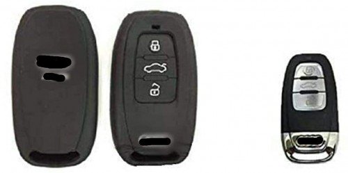 a4l q5 Silicone Key Case Cover For Audi (Pack of 2) Image 