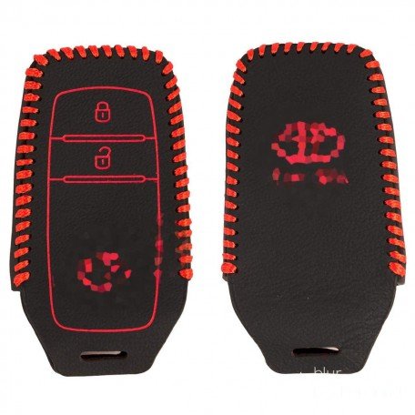 Leather Key Cover For Mahindra xuv 500 New Model 1 Piece) Image 