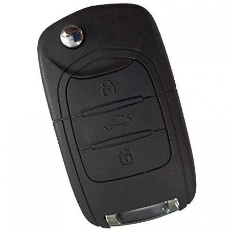 Leather Key Cover For MG Hector Flip Key (1 Piece) Image 