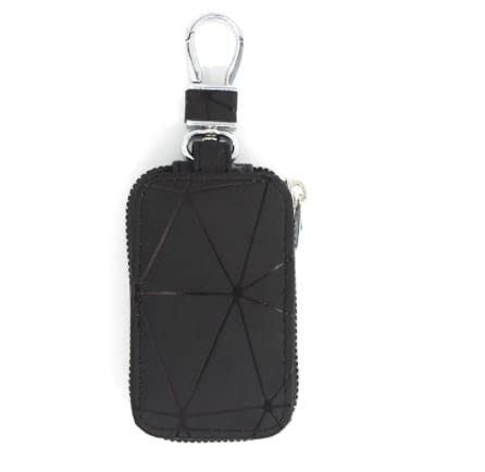 Leather Key Cover Unviersal For Cars Key (Grey) Image 