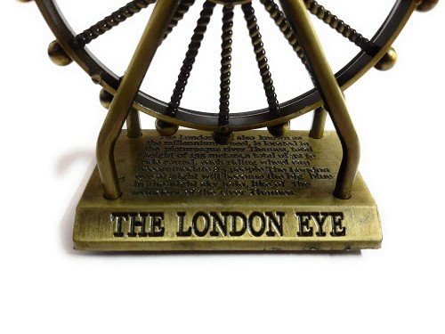 Miniture Model Small London Eye Ornament for Home Decoration Figurines Creative Retro Ornament Statue Desk Decor Gift Image 