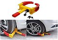  Universal Yellow Anti Theft Car Wheel Lock Clamp with 3 Computerized Keys for All Cars, Bike and Cycle Image 
