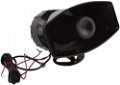 Siren Speaker,12V 80W 7 Tone Sound Car Siren Vehicle Horn with Mic Pa Speaker Image 