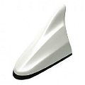 ER Universal Shark Fin Replacement Signal Receiver Antenna (White) Image 