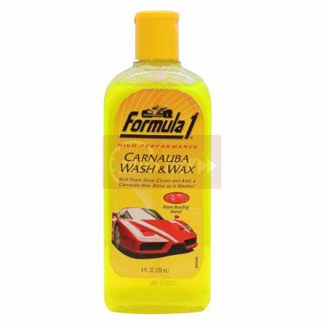 Formula 1 615107 Carnauba Wash and Wax - 236 Ml (by CARMATE)