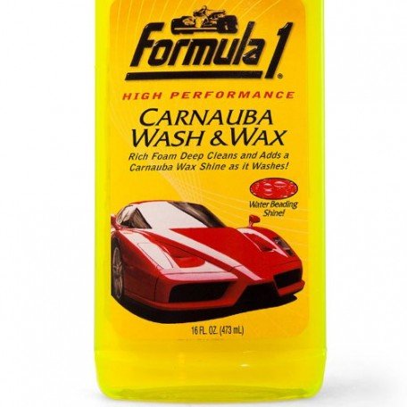lFormula 1 615016 Carnauba Wash and Wax Shampoo (473 ml)