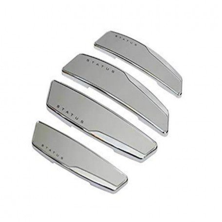 Universal Status Car Door Guard Scratch Protector (Silver) -Set of 4 Image 