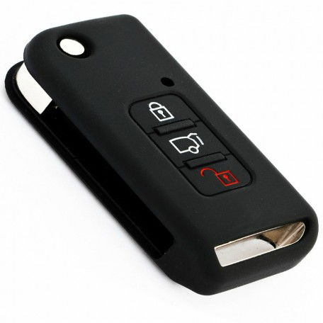Silicone Cover For Mahindra Xuv 500 (Black) by 1-Key
