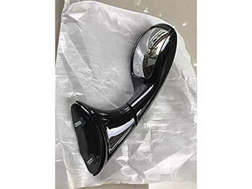 Car Bonnet Fender Side Mirror Wide Angle View for Toyota fortuner New - Black Image 