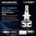 Novsight LED Headlight Bulbs Conversion Kit 6500K Xenon White 90W/pair 12,000LM/Pair Type H7 Image 