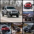  LED Headlight Compatible With Jeep Wrangler Inch 7-80w-round-led-headlight-with-halo-daytime-running-light-for-jeep-wrangler-Thar Pack of 2) Image 