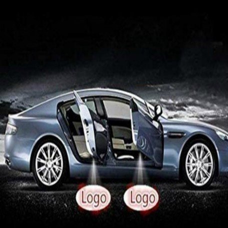 Ghost shadow light for audi cars | door welcome light | car logo led | door projector led Image 