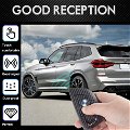 Carbon Fiber Key Fob Cover Shell Keyless Key Hard Case with Keychain for BMW X1 X 5 X6 5 7 Series(Pack of 1,Blue) Image 