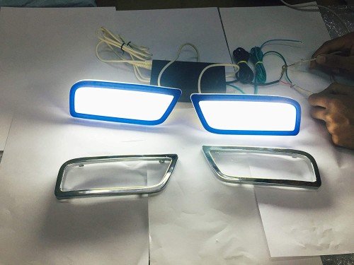 LED DRL for Suzuki Alto 2019 LED With Yellow Turn Signal Light Image 