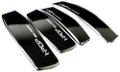 I-POP High Glossy Slim Door Edge Guards, Black - Set of 4 Image 
