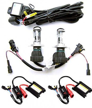 Arcades H7 hid xenon light kit bulbs 6000k high intensity discharge kit conversion  xenon light for bikes cars (55 watt)(1 Year warranty)