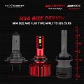 NOVSIGHT HB4/9006 LED HEADLIGHT BULBS CONVERSION KITS, EXTREMELY BRIGHT CSP CHIPS ALL-IN-ONE FOG LIGHT BULB, 10000LM 6000K, XENON WHITE Image 