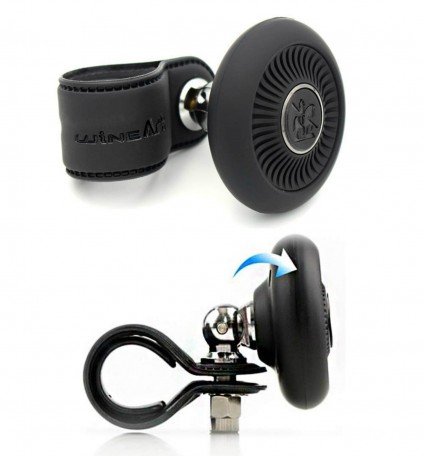 Power Handle Knob Power Handle Spinner Car Steering Wheel Vehicle (Black) Image 