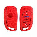 Silicone Key Cover for B11 DS Remote flip Key (Red) Image 