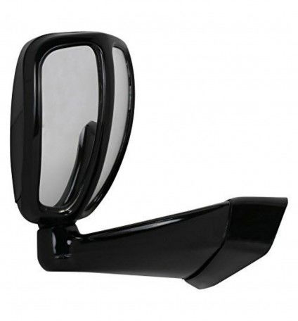 Lion Manual Passenger Side Black Mirror for Mahindra, Toyota, Universal for Car fortuner Old, Scorpio, Xylo, Xuv 500, Bolero, Ertiga, Innova