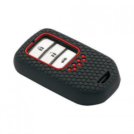 Silicone Key Cover for Honda City, Civic, Jazz, Amaze, CR-V, WR-V, BR-V Smart Key (Push Button Start Models)