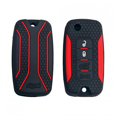  Silicone Key Cover for Jeep Compass, Trailhawk flip Key Image