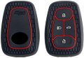 Silicone Key Cover for Tata Altroz Nexon Smart Key (Push Button Start Models) Image 