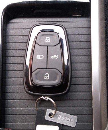 Silicone Key Cover for Tata Altroz Nexon Smart Key (Push Button Start Models) Image 