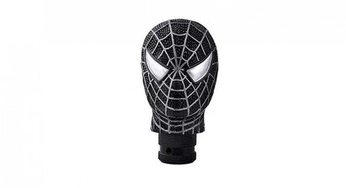  Gear Shift Knobs for all cars (Spider man Design, Black) Image 