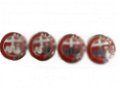 Cloudsale 1 Set (4 pcs) Aluminum Alloy car Wheel Center hub Cap Sticker Emblem Decal For Alpha Romeo Design Image 