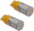 No Resistor Amber-Yellow 7440 35SMD T20 LED Bulbs Turn Signal Light (Pack 0f 2) Image 