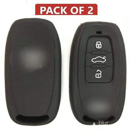 a4l q5 Silicone Key case Cover for Audi (Pack of 2) Image