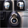 Ignition Cover Car Engine Start Stop Button Cover Interior Universal Button Decoration Ring (pack of 1, Metal Silver) Image 