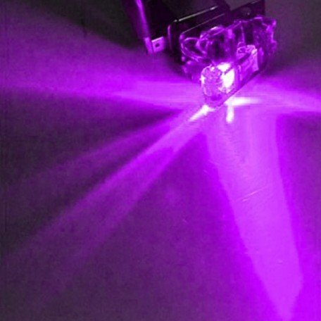  20 Ampere Brighten Purple cover aircraft/rocket style led toggle switch (pack of 1) Image 
