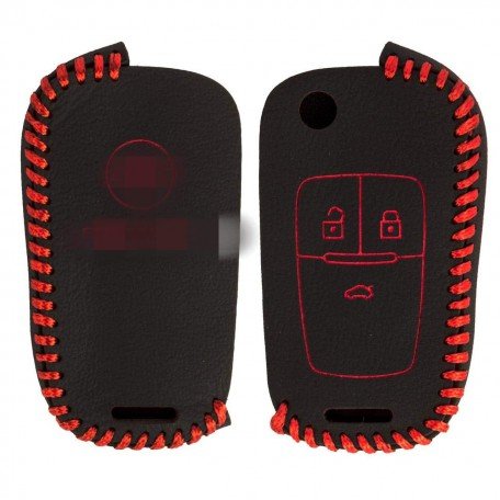Leather Key Cover for Chevrolet cruze(1 Piece) Image 