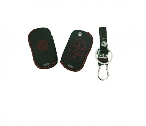 Leather Key Cover for MG Hector Flip Key (1 Piece) Image 