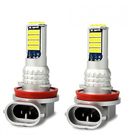 LED Fog Light 30SMD 3030 High Power BA15D P13W White DC 12V-24V( H8) Image