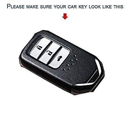 Leather Key Cover for New Honda City (2014+) (Only for Push Button Start Models (Pack of 1) Image 