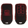 Leather Key Cover for New Honda City (2014+) (Only for Push Button Start Models (Pack of 1) Image 