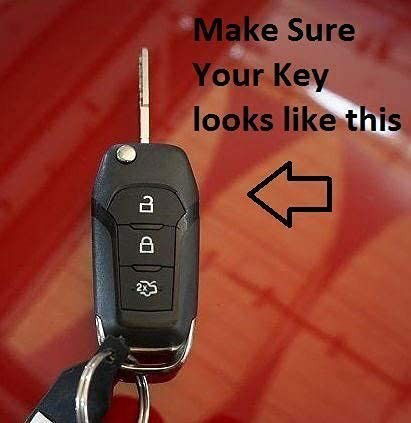 Carbon Fiber Key Fob Cover Shell Keyless Key Hard Case with Keychain for Figo Aspire(Pack of 1,Red
