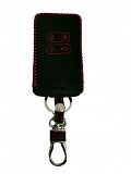 Leather Key Cover for Compatible With Renault TRIBER Koleos Kadjar Scenic Megane Sandero Scenic Card Key Bag 4 Button Key Shell (1 Piece) Image 