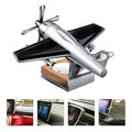 Car Aroma Diffuser Air Freshener Perfume Solar Power Dashboard Aeroplane style Decoration With Perfume Image 