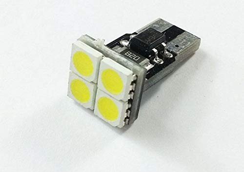 W5W 501 T10 4 LED Bulb SMD-5050 D CanBus Parking Light, Indicator Light (White)