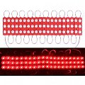 3 LED strips 12V Waterproof 5630/5730 LED SMD Injection module  eye (Red) Image 