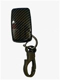 Carbon fibre Key Shell Compatible with Polo Jetta Ameo Passat and Skoda Rapid Laura Superb Octavia Fabia Yeti Flip key (Black. 1 Piece) Image 