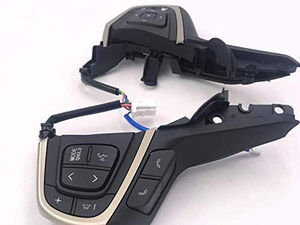 Steering Controls Music Both Side For Innova Crysta, Black Image