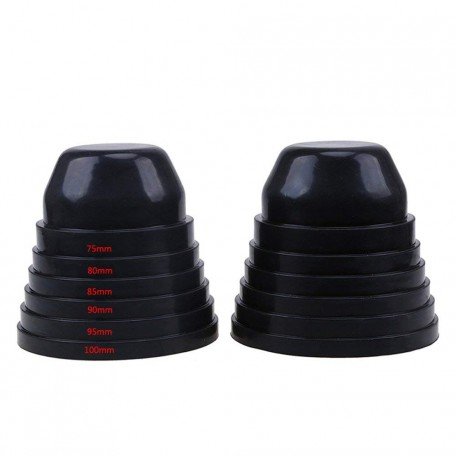 LED Headlight Dust Cover Rubber Seal Cap for Car only 70MM -100MM (Compatible for All sockets)