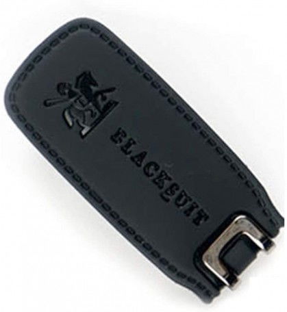 Blacksuit Autoban Leather Sunglass Clip Sun Visor Car Eyeglasses Holder Universal for car and Vehicles(Black) Image 